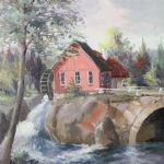 955 7179 Oljemålning